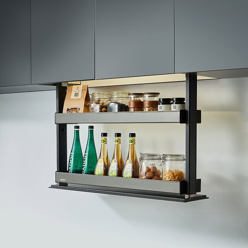 modular kitchen electrical lift basket