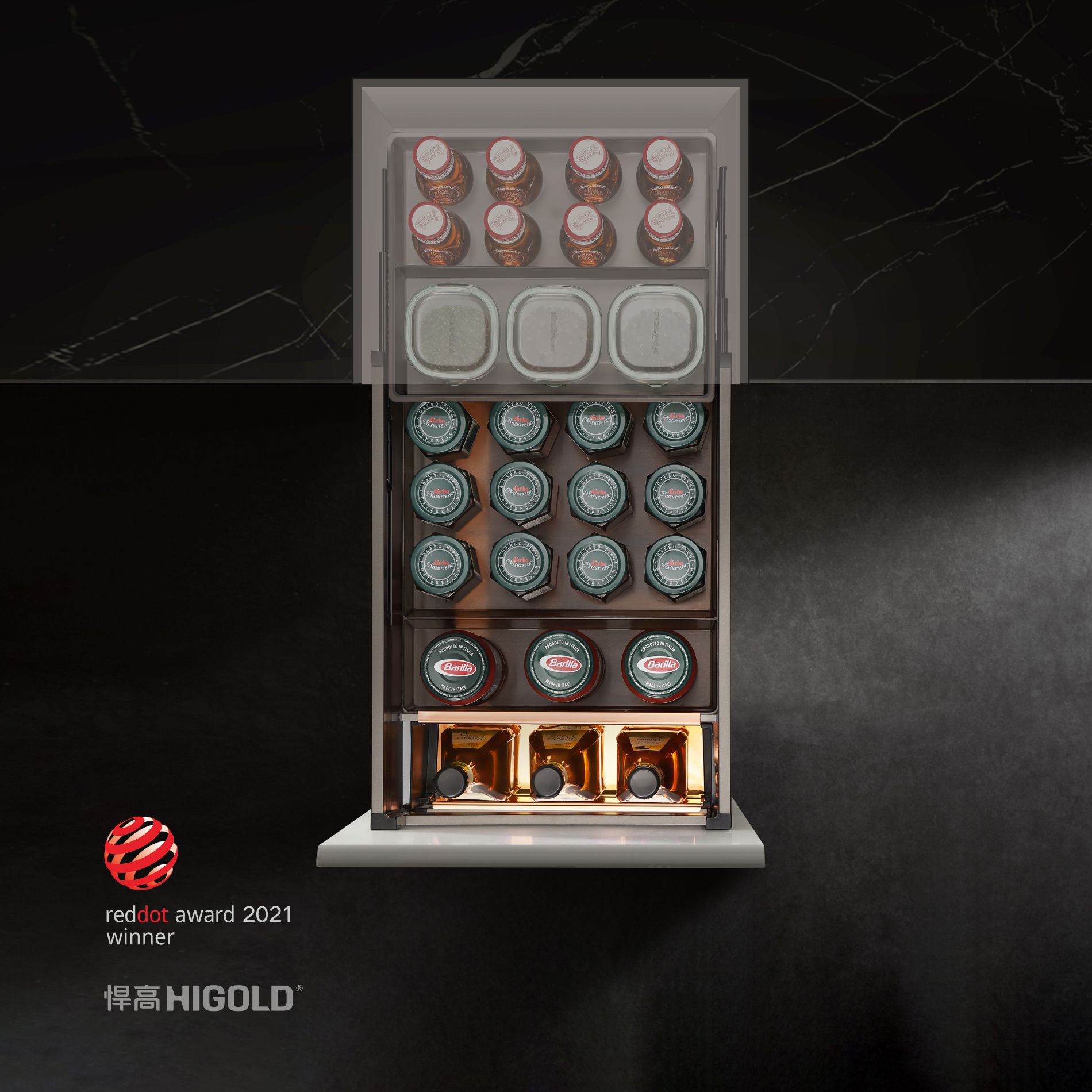 higold bottle pullout unit