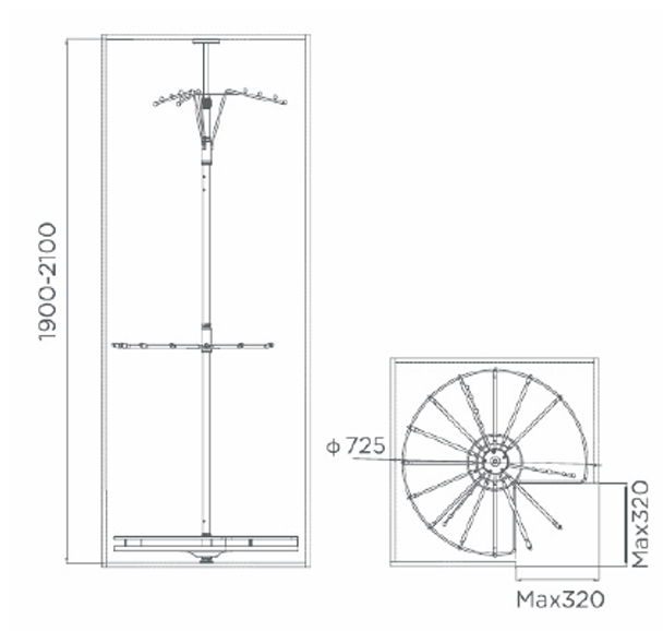 modular wardrobe accessories by higold